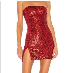 Superdown NWT y2k sequin dress